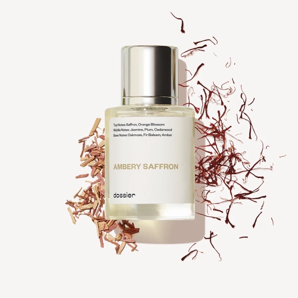 Dossier Ambery Saffron eau de parfum